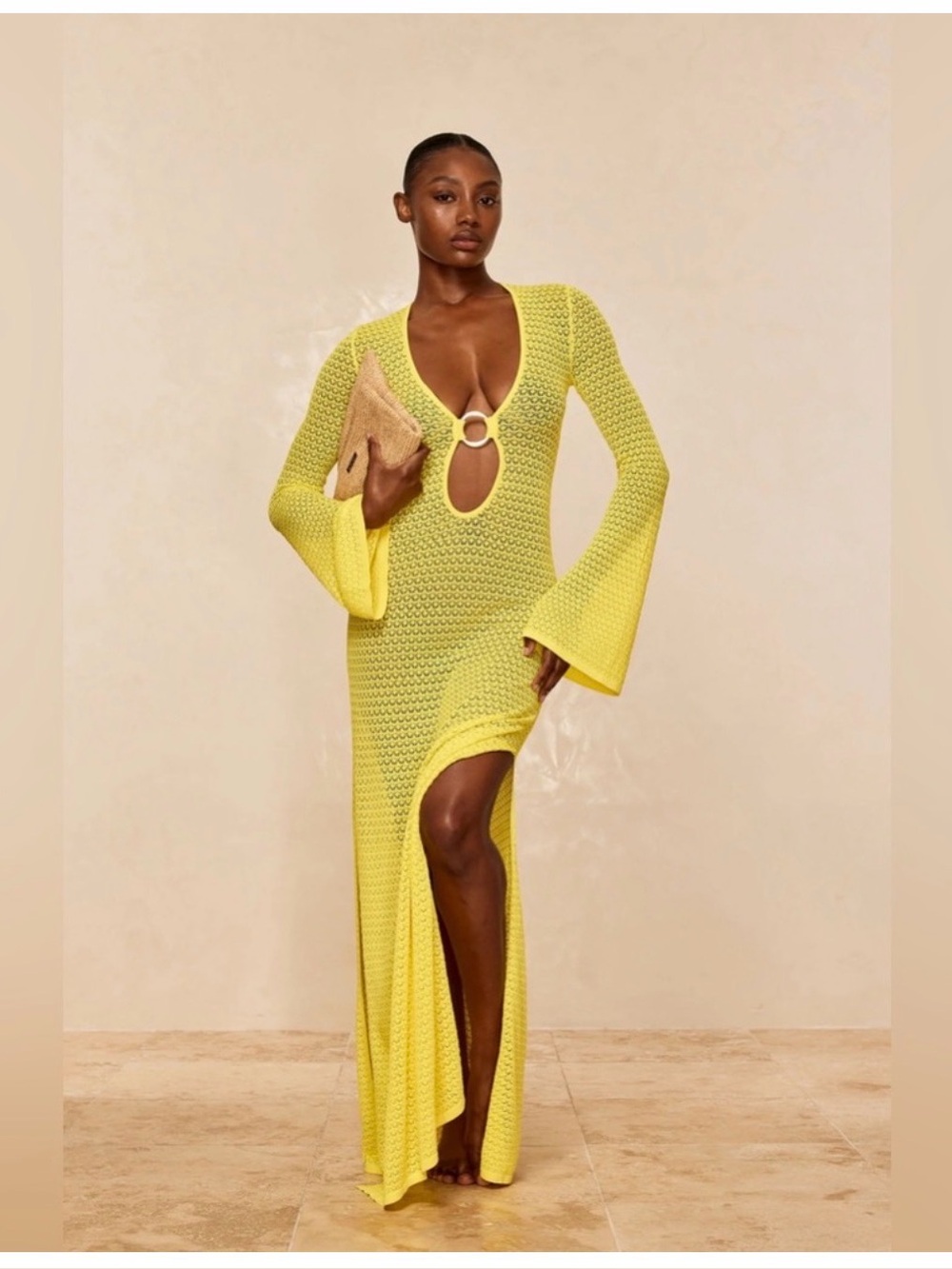 NWT Monday Swimwear Montego Dress - Limoncello Sz Small